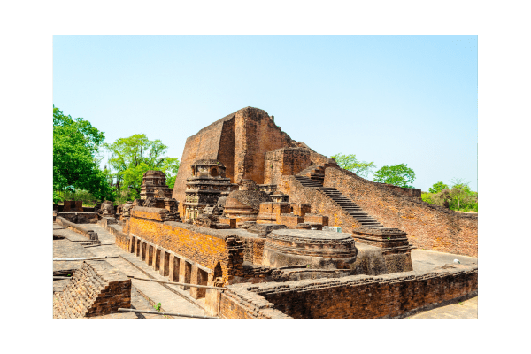 India educational tours - Nalanda University ruins Bihar